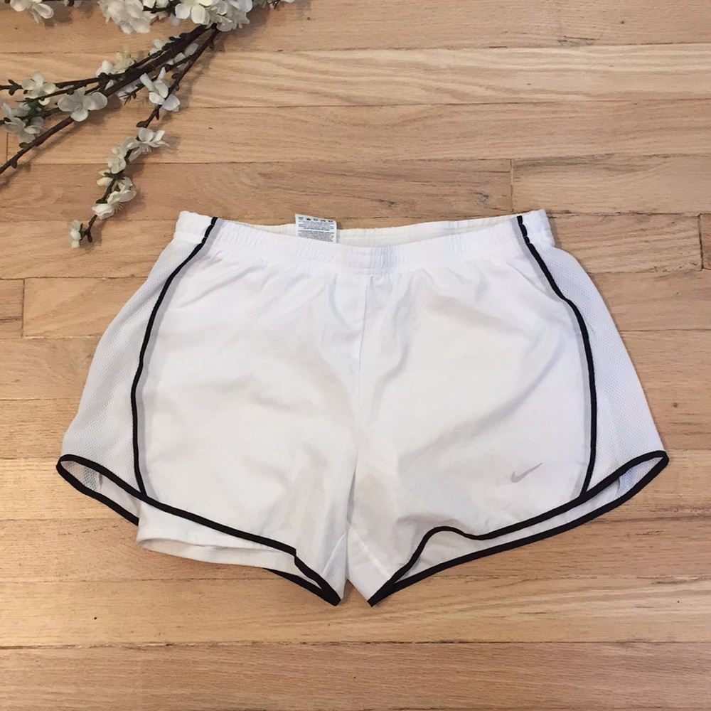 Nike Dri-Fit White Shorts